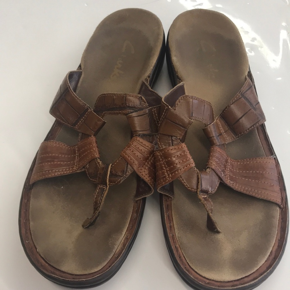 Women’s Clarks sandals size 9 Brown - Picture 5 of 7